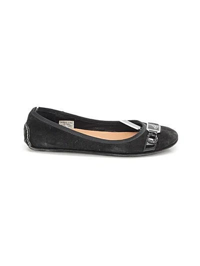 Pre-owned Sperry Top-sider® Flats Black Shoes
