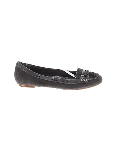 Pre-owned Sperry Top-sider® Flats Black Shoes