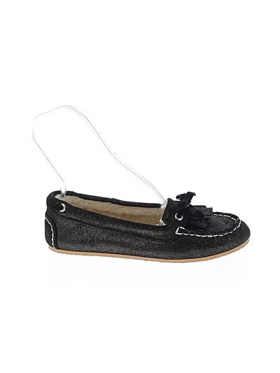 Pre-owned Sperry Top-sider® Flats Black Shoes