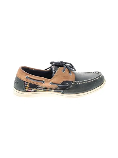 Pre-owned Sperry Top-sider® Flats Blue Shoes