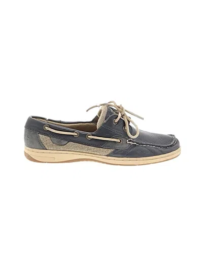 Pre-owned Sperry Top-sider® Flats Blue Shoes