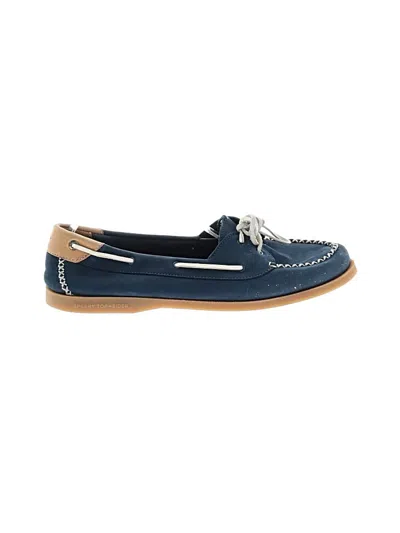 Pre-owned Sperry Top-sider® Flats Blue Shoes