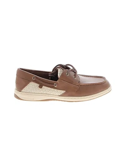 Pre-owned Sperry Top-sider® Flats Brown Shoes