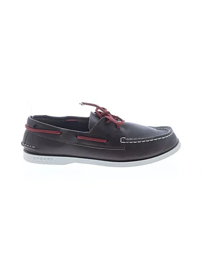Pre-owned Sperry Top-sider® Flats Brown Shoes