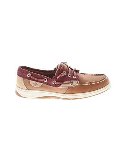 Pre-owned Sperry Top-sider® Flats Brown Shoes