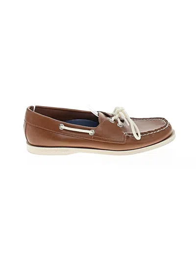 Pre-owned Sperry Top-sider® Flats Brown Shoes