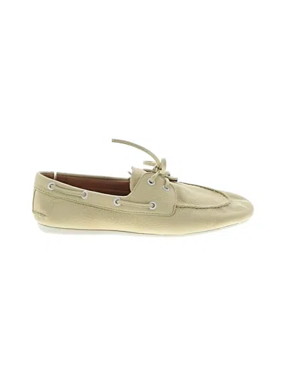Pre-owned Sperry Top-sider® Flats Gold Shoes