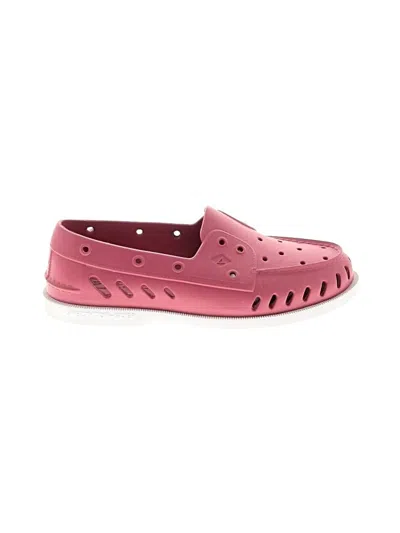 Pre-owned Sperry Top-sider® Flats Pink Shoes