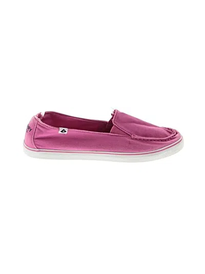 Pre-owned Sperry Top-sider® Flats Pink Shoes