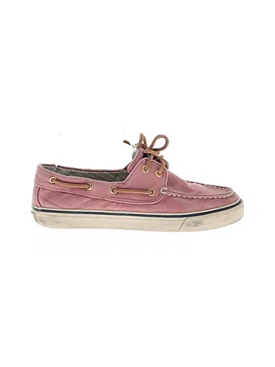 Pre-owned Sperry Top-sider® Flats Pink Shoes
