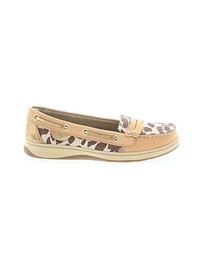 Pre-owned Sperry Top-sider® Flats Tan Shoes