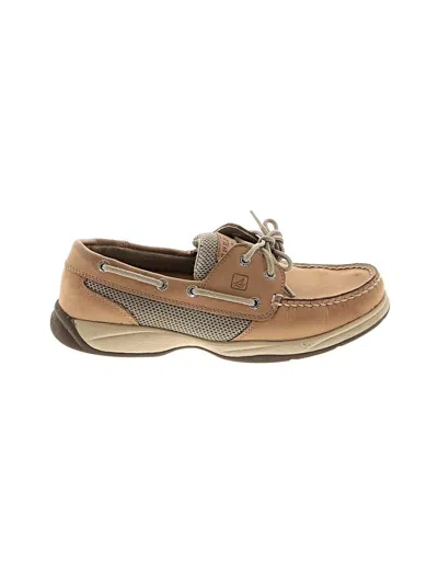 Pre-owned Sperry Top-sider® Flats Tan Shoes