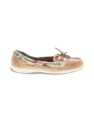 Pre-owned Sperry Top-sider® Flats Tan Shoes