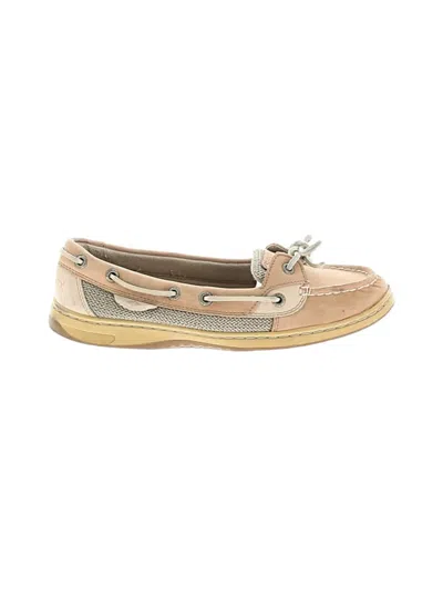 Pre-owned Sperry Top-sider® Flats Tan Shoes