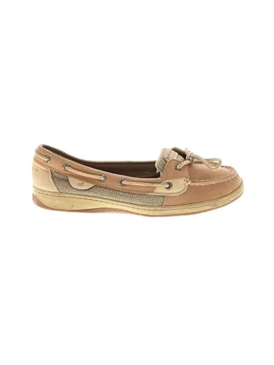 Pre-owned Sperry Top-sider® Flats Tan Shoes