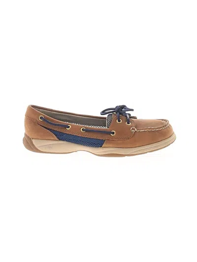Pre-owned Sperry Top-sider® Flats Tan Shoes