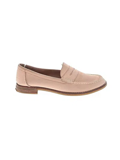 Pre-owned Sperry Top-sider® Flats Tan Shoes