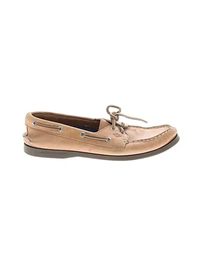 Pre-owned Sperry Top-sider® Flats Tan Shoes