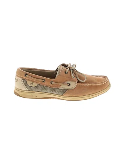 Pre-owned Sperry Top-sider® Flats Tan Shoes