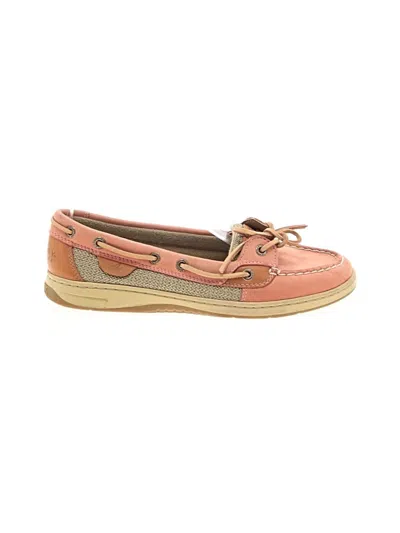 Pre-owned Sperry Top-sider® Flats Tan Shoes