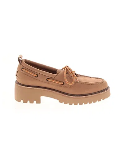 Pre-owned Sperry Top-sider® Flats Tan Shoes