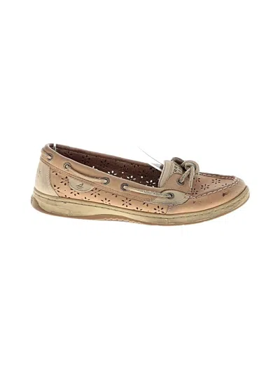 Pre-owned Sperry Top-sider® Flats Tan Shoes