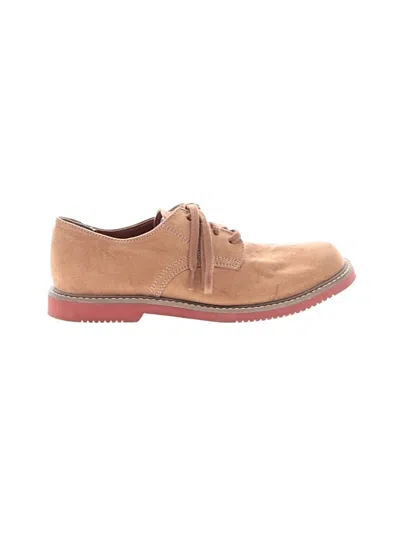 Pre-owned Sperry Top-sider® Flats Tan Solid Pattern Shoes