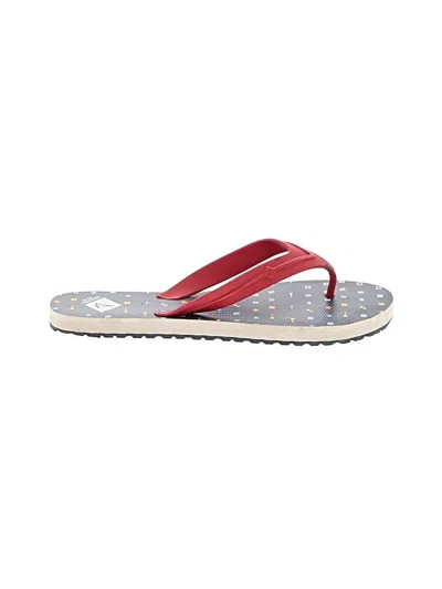 Pre-owned Sperry Top-sider® Flip Flops Red Shoes