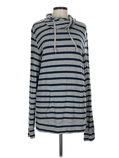 Pre-owned Sperry Top-sider® Pullover Sweater Silver Cowl Neck Tops