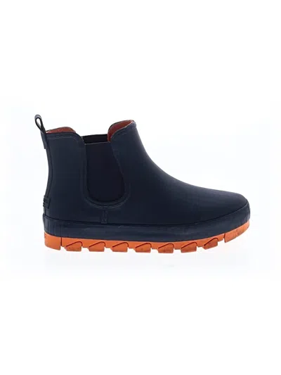 Pre-owned Sperry Top-sider® Rain Boots Blue Shoes