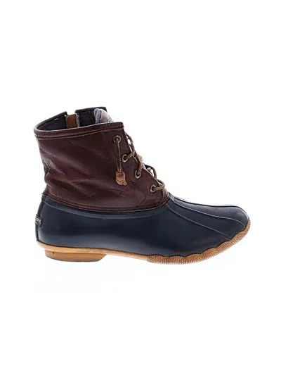Pre-owned Sperry Top-sider® Rain Boots Blue Shoes