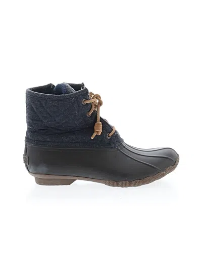 Pre-owned Sperry Top-sider® Rain Boots Brown Shoes