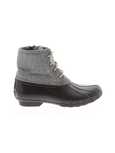 Pre-owned Sperry Top-sider® Rain Boots Gray Shoes