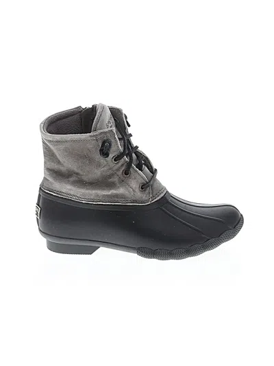 Pre-owned Sperry Top-sider® Rain Boots Gray Shoes