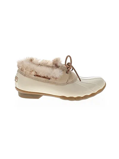 Pre-owned Sperry Top-sider® Rain Boots Ivory Shoes