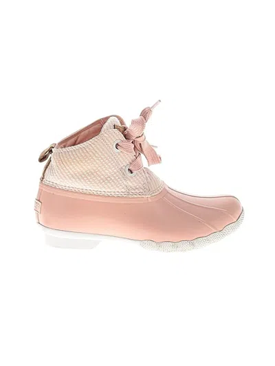 Pre-owned Sperry Top-sider® Rain Boots Pink Shoes