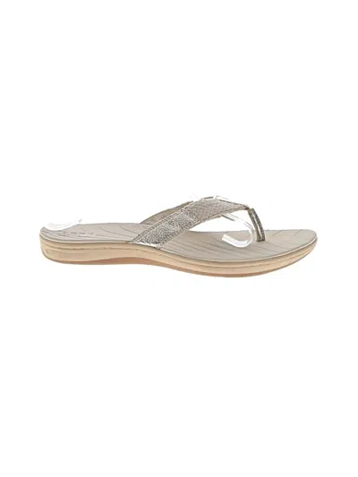 Pre-owned Sperry Top-sider® Sandals Gray Shoes
