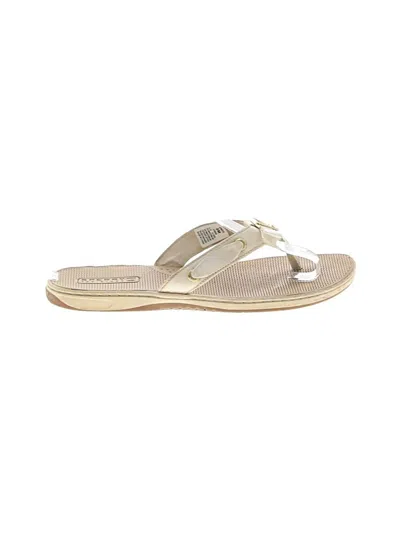 Pre-owned Sperry Top-sider® Sandals White Shoes