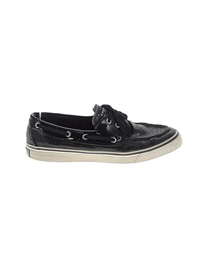 Pre-owned Sperry Top-sider® Sneakers Black Shoes