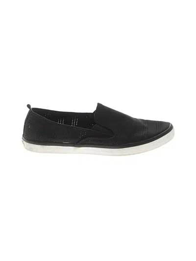 Pre-owned Sperry Top-sider® Sneakers Black Solid Pattern Shoes