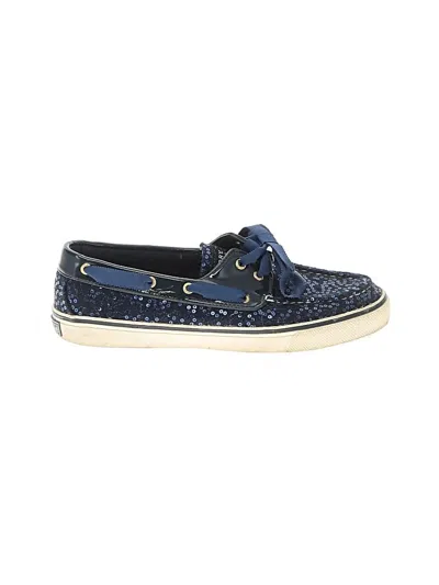 Pre-owned Sperry Top-sider® Sneakers Blue Paisley Pattern Shoes