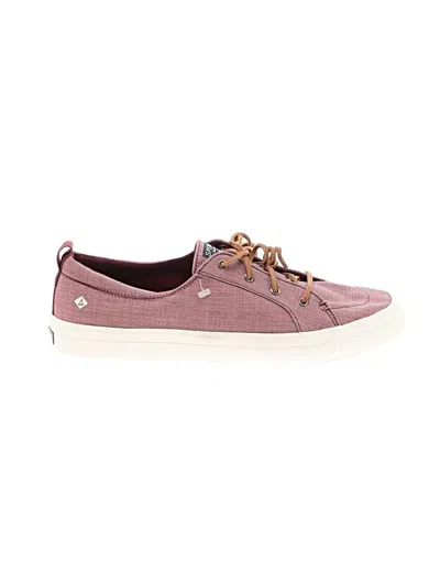 Pre-owned Sperry Top-sider® Sneakers Burgundy Shoes
