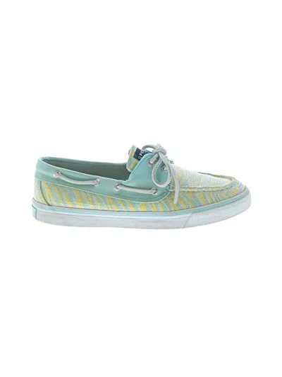 Pre-owned Sperry Top-sider® Sneakers Green Shoes