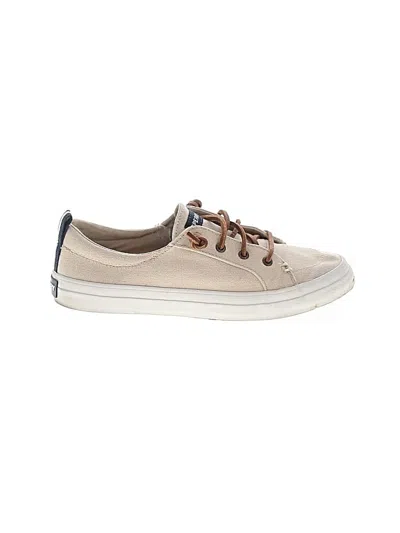Pre-owned Sperry Top-sider® Sneakers Ivory Shoes In White