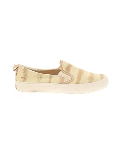 Pre-owned Sperry Top-sider® Sneakers Ivory Tie-dye Pattern Shoes