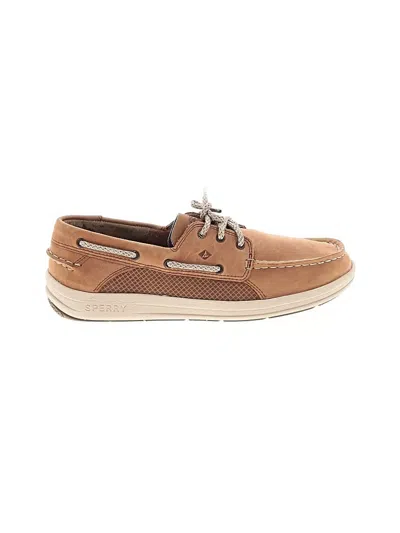 Pre-owned Sperry Top-sider® Sneakers Tan Shoes In Brown