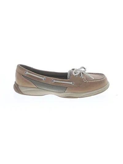 Pre-owned Sperry Top-sider® Sneakers Tan Shoes In Brown