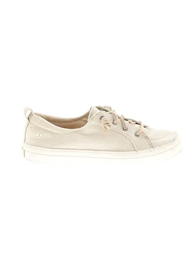 Pre-owned Sperry Top-sider® Sneakers Tan Shoes In Brown