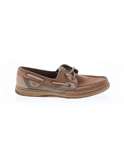 Pre-owned Sperry Top-sider® Sneakers Tan Shoes In Brown