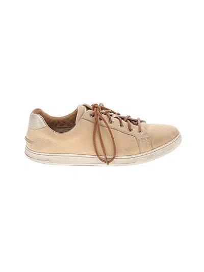 Pre-owned Sperry Top-sider® Sneakers Tan Solid Pattern Shoes